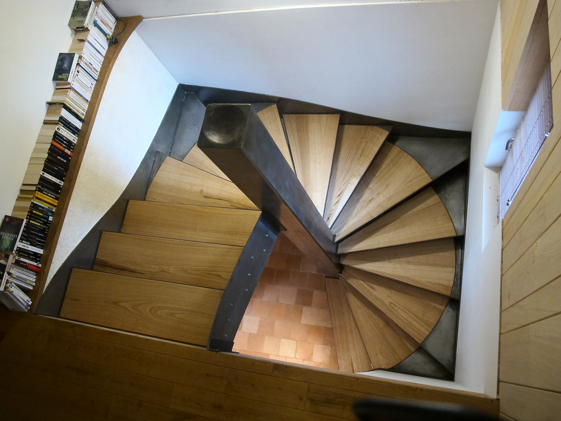Escalier Helicoidal Acier