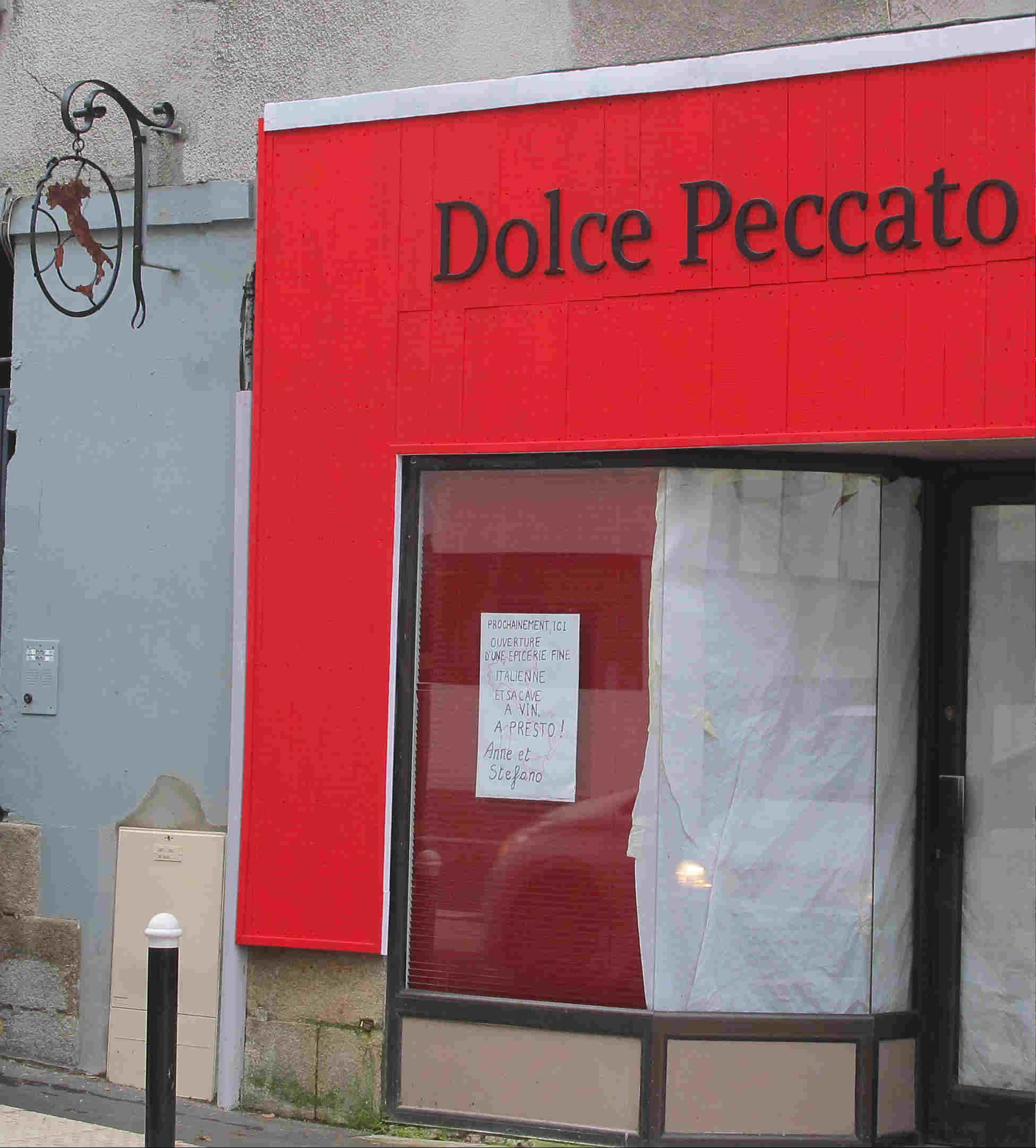 <!--Enseigne -->Enseigne Epicerie Italienne