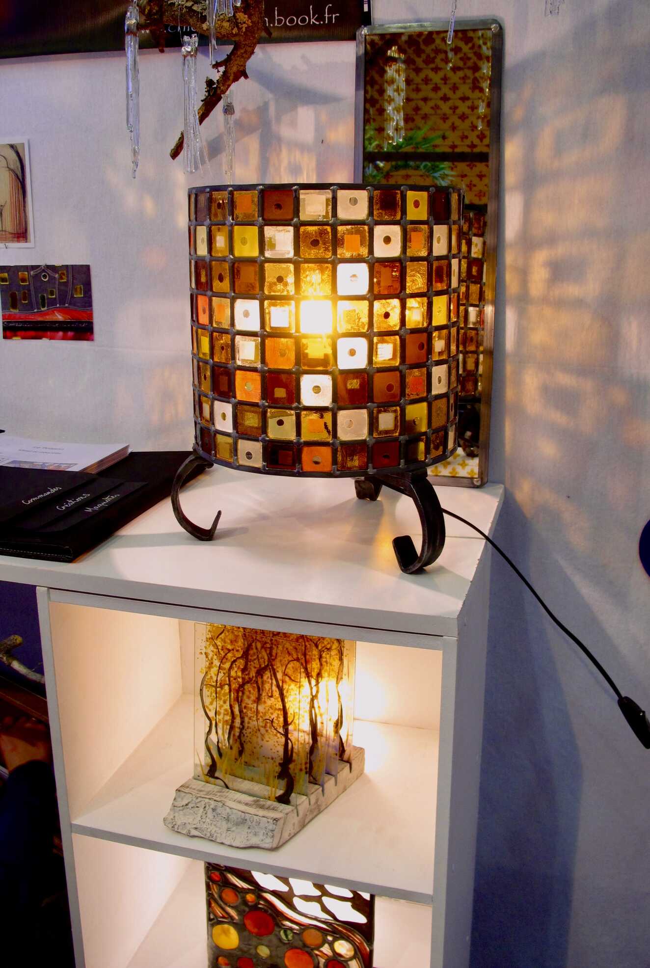 Luminaire Hommage à Klimt
