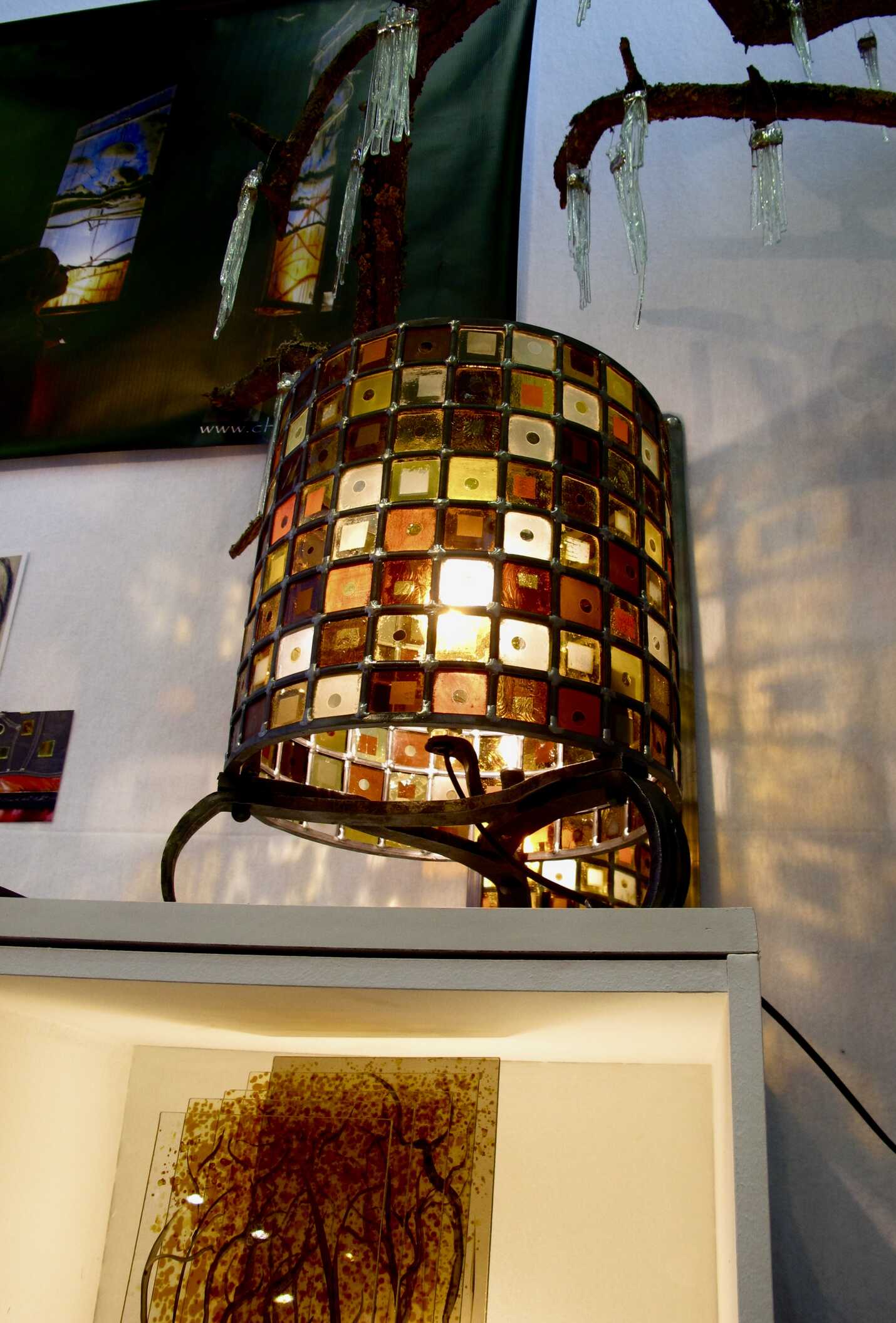 Luminaire Hommage à Klimt