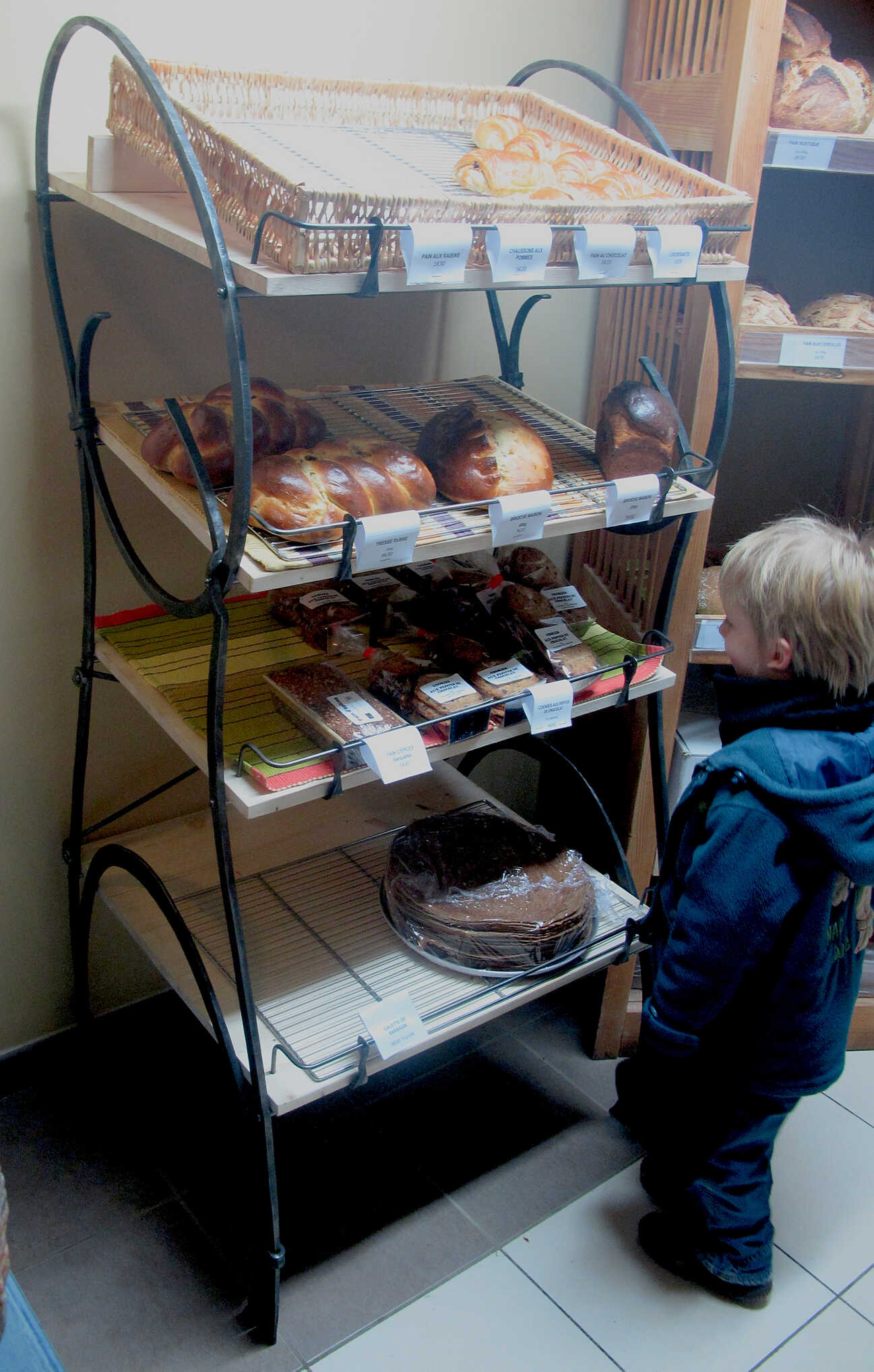 Présentoir de Boulanger