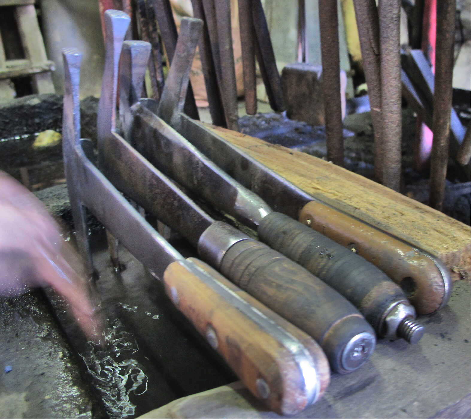 Remise en état de marteaux de couvreur